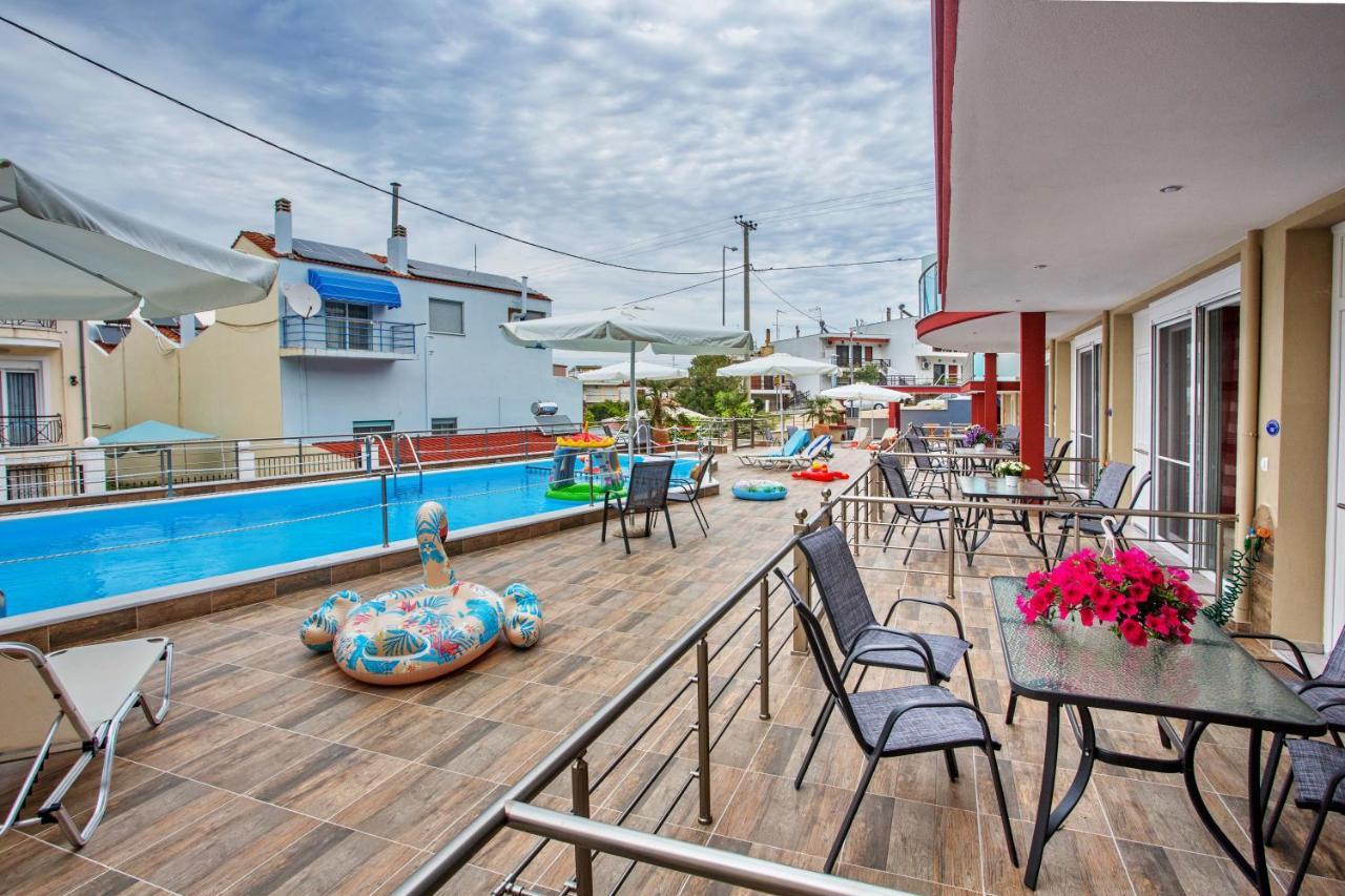 Ferienwohnung Rent House Diamond Nea Iraklitsa Exterior foto